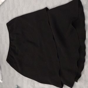 Size M Black layered skirt from S.L. Fashions